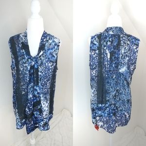 NWT Parker sleeveless blouse size M